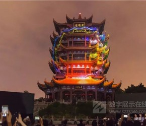 黃鶴樓3Dmapping秀數字內容制作