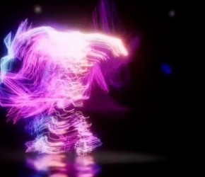 人影粒子全息互動